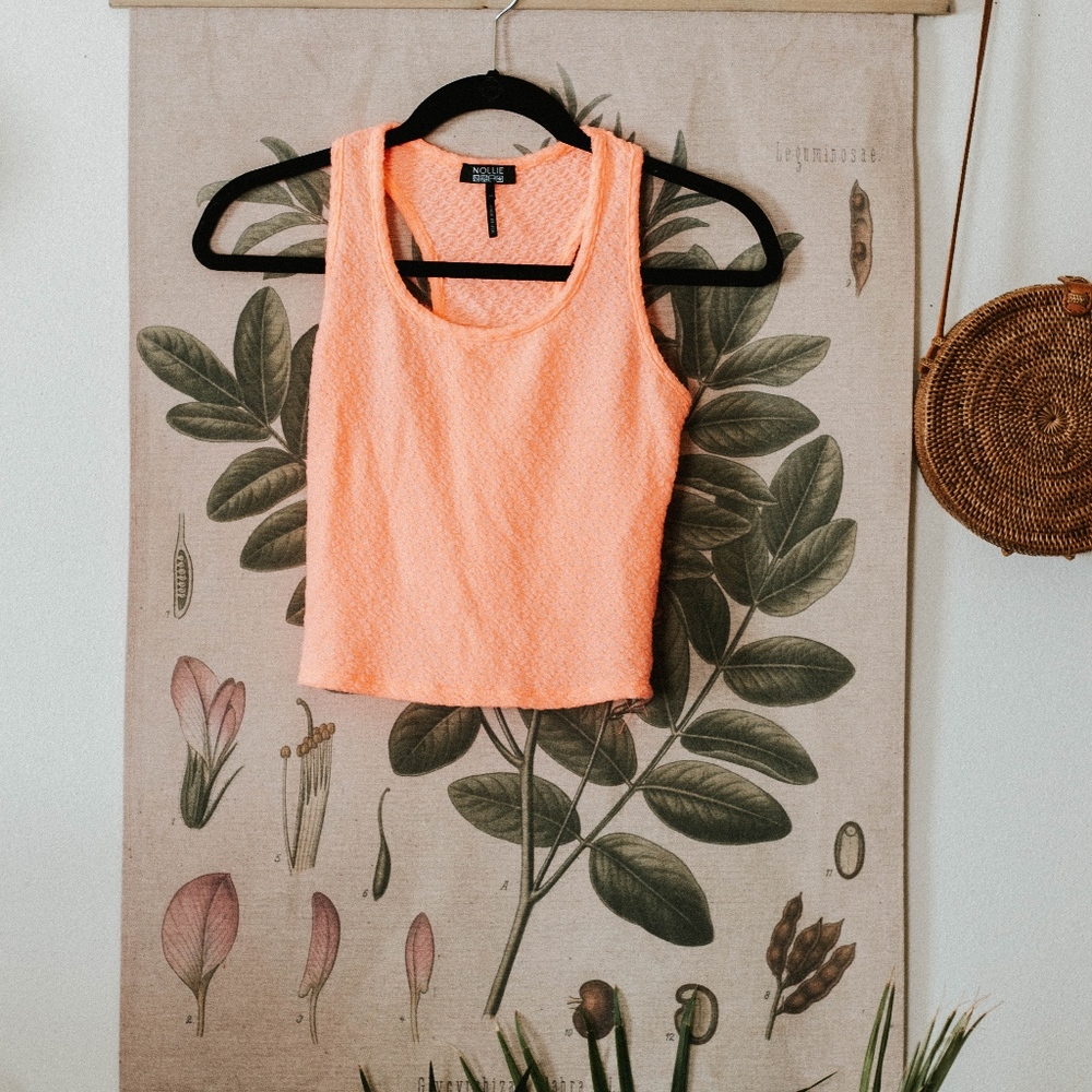 Neon Pink Tank Top